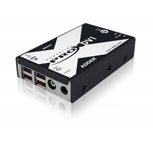 ADDER X DVI PRO DL 4-Port USB 2.0 KVM Extender