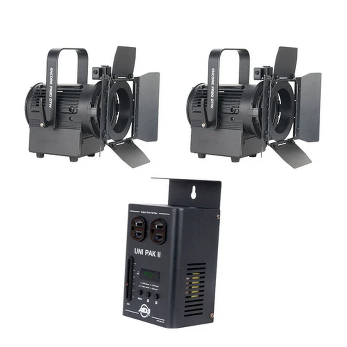 ADJ Presenter Starter Pak II 2-Light Streaming Kit with DMX Control