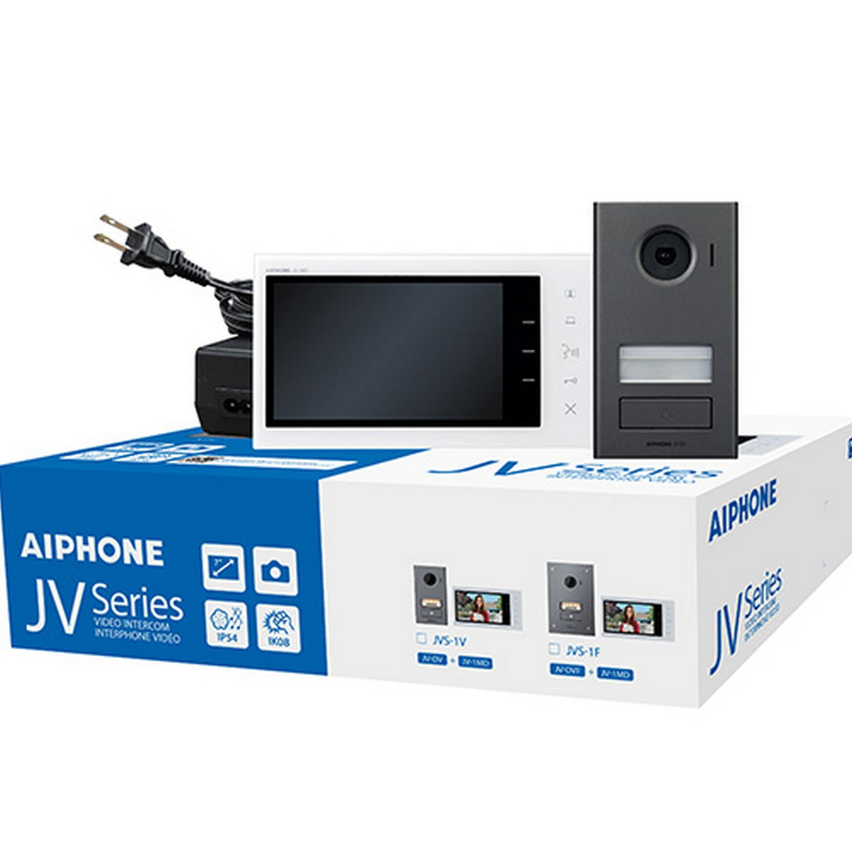Aiphone JVS-1V Box Set Video Intercom System