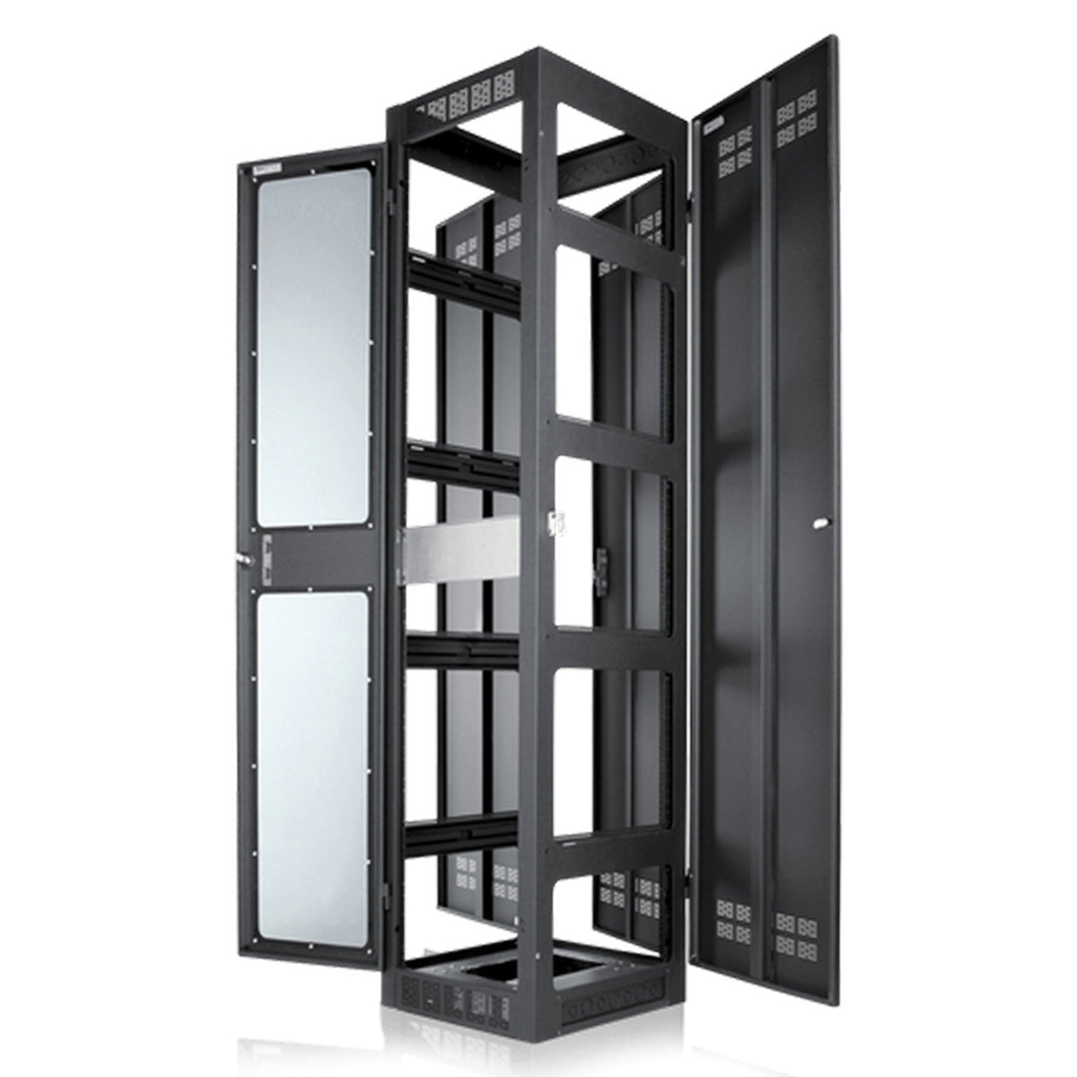 AtlasIED FMA44-25 Series Rack Enclosures 25.5-Inch Usable Depth with Gangable Stand-Alone and Side Panel Options 44RU