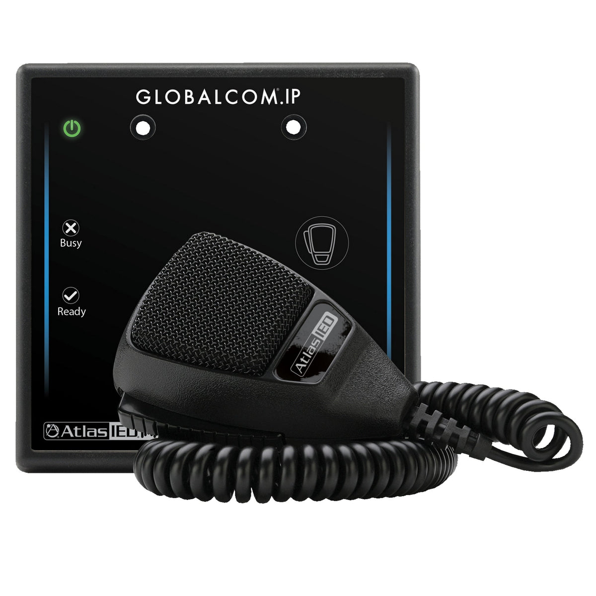 AtlasIED IPCSD1 Digital Push-to-Talk Microphone Station, Dante Enabled