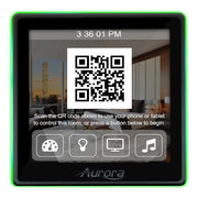 Aurora RXT-4WM-B 4-Inch In-Wall ReAX Touch Panel Control System