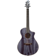 Breedlove Oregon Concert Thinline CE Acoustic Electric Guitar, Stormy Night Gloss Finish