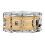 British Drum Co MAV-14-65-SN Maverick Series 14x6.5-Inch Snare Drum, Maple Finish