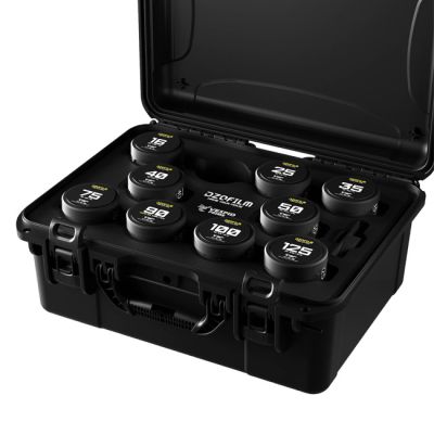 DZOFILM VESPID Prime 9-Lens Kit (12 mm, 16 mm, 21 mm, 25 mm, 32 mm, 40 mm, 50 mm, 75 mm & 100 mm T-Series Cine Primes)