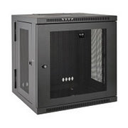 Eaton Tripp Lite Low-Profile Wall-Mount Rack Enclosure for Network Equipment, 12U