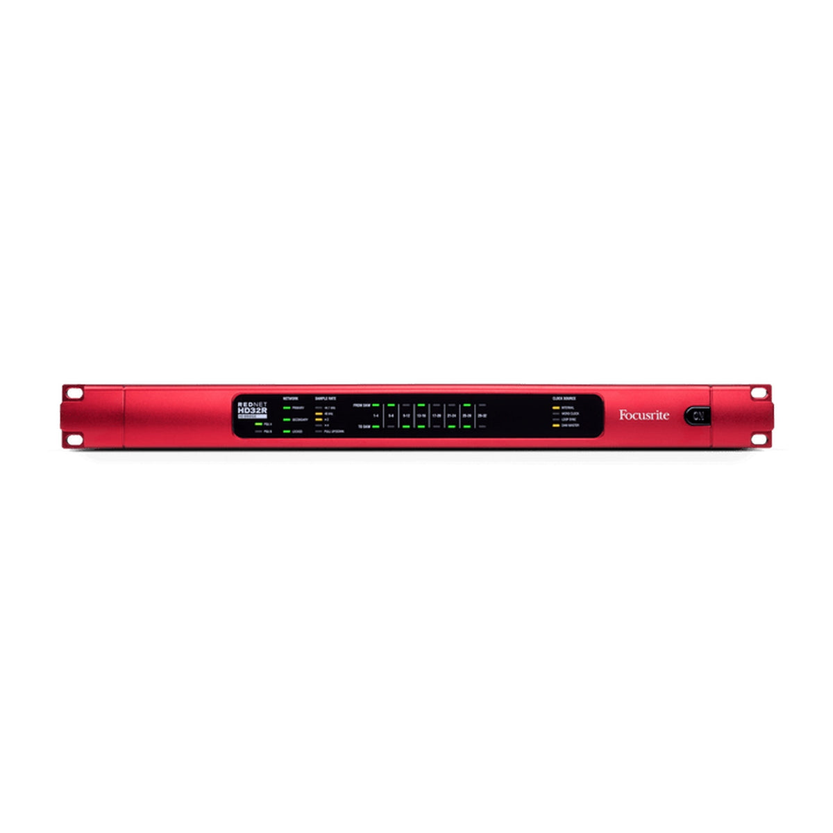 Focusrite RedNet HD32R 32-Channel Dante Enabled HD Bridge, 1RU
