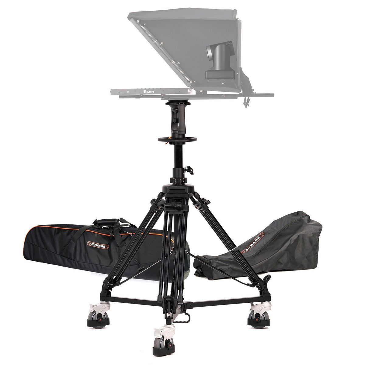 Ikan EI-PTZ-PEDESTAL Pneumatic Aluminum PTZ Pedestal with 100mm Flat Base
