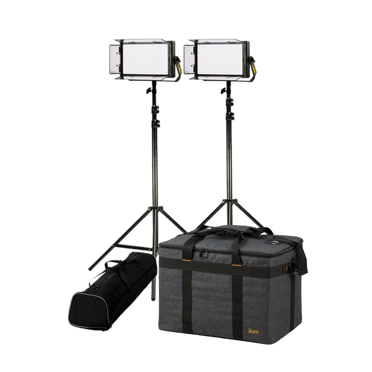 Ikan LBX5-2PT-KIT Lyra Bi-Color 2-Point Soft Panel LED Light Kit with DMX Control