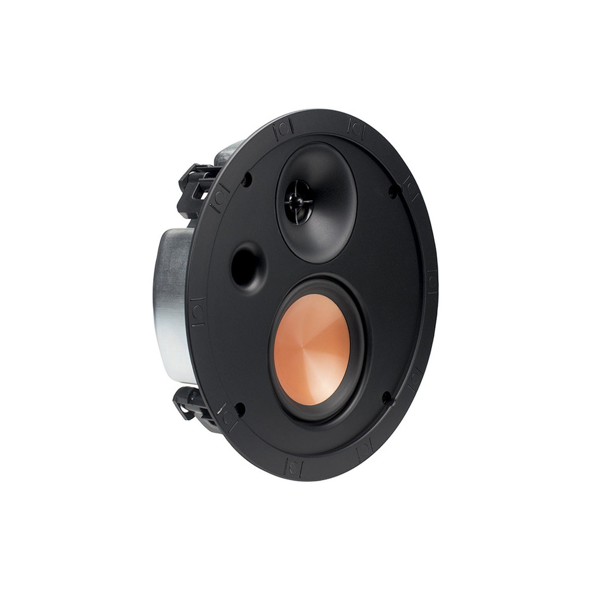 Klipsch SLM-3400-C 4-Inch Shallow Depth In-Ceiling Speaker, Single Unit