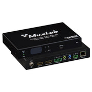 MuxLab 500850 KVM HDMI Over IP PoE Extender Deluxe 4K30 for Networked AV Systems