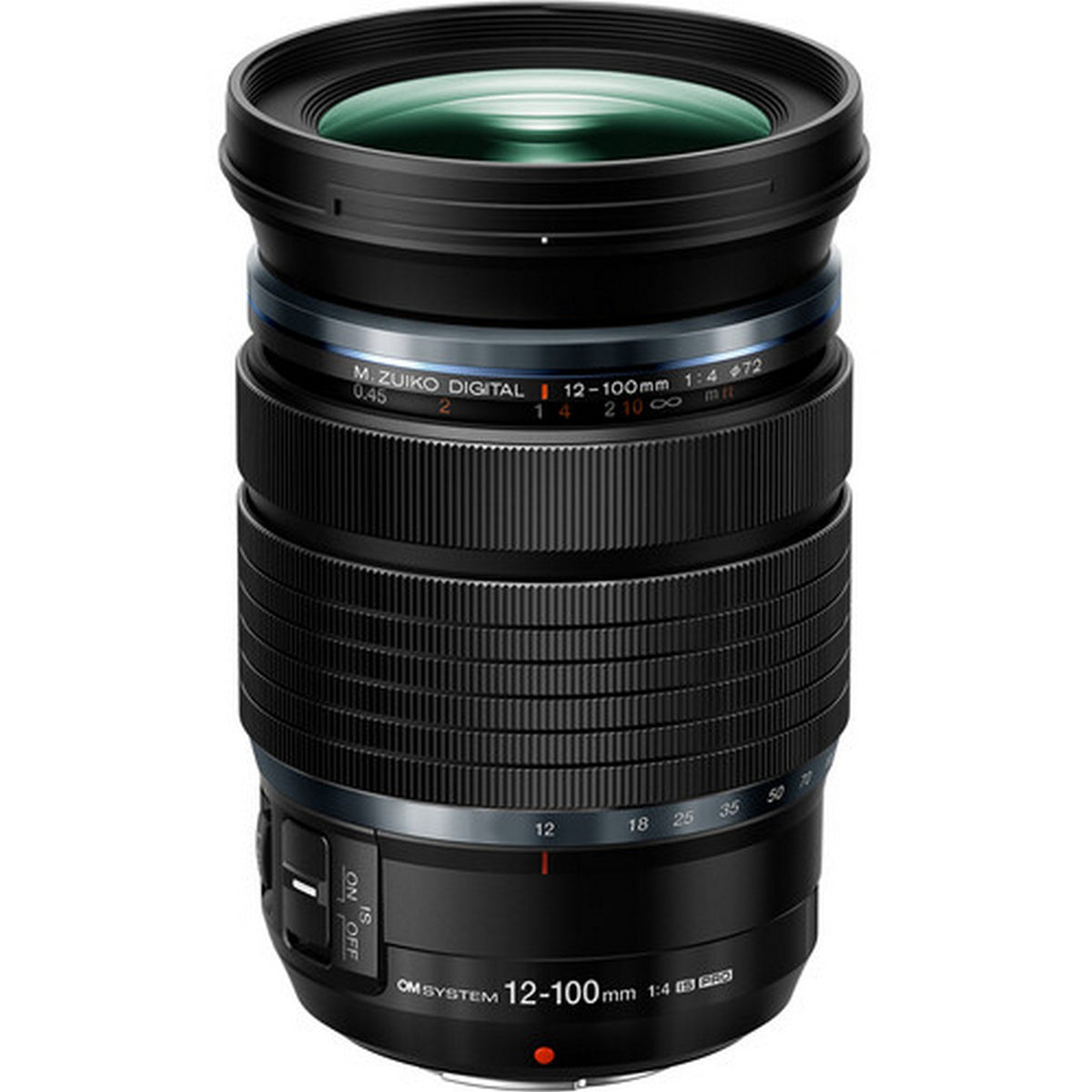 OM System M.Zuiko ED 12-100mm f/4.0 IS PRO Zoom Lens