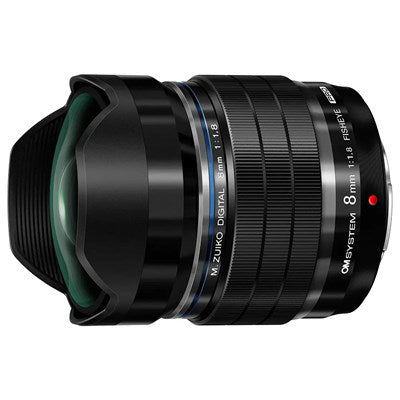 OM System M.Zuiko Digital ED 8mm f/1.8 Fisheye PRO Lens