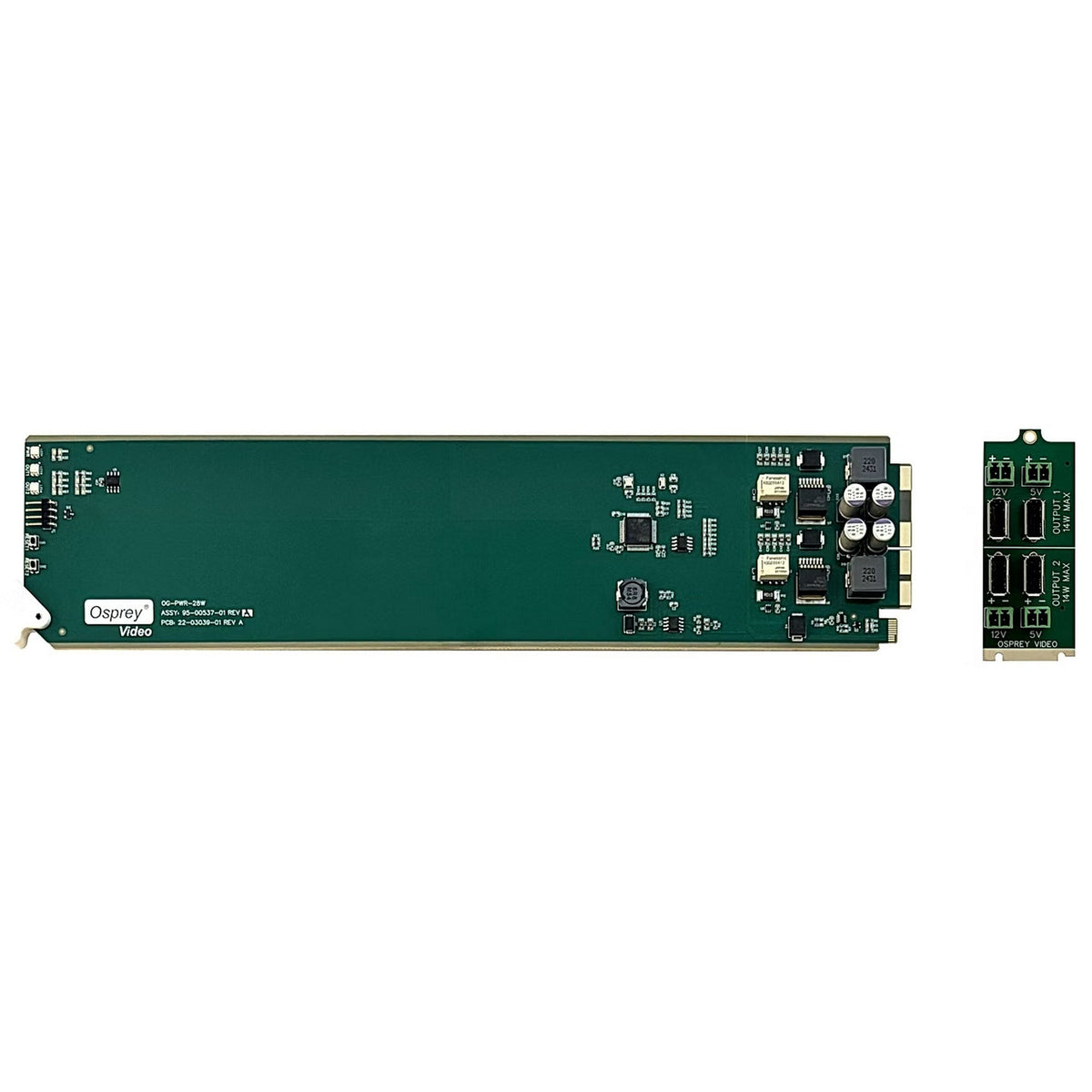 Osprey OG-PWR-28W 5V/12V Power Distribution for openGear systems