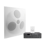 Pure Resonance Audio Multipurpose Area Sound System with SD5 SuperDispersion Ceiling Speaker, MA120BT Mixer Amplifier, and  VC100W Volume Control