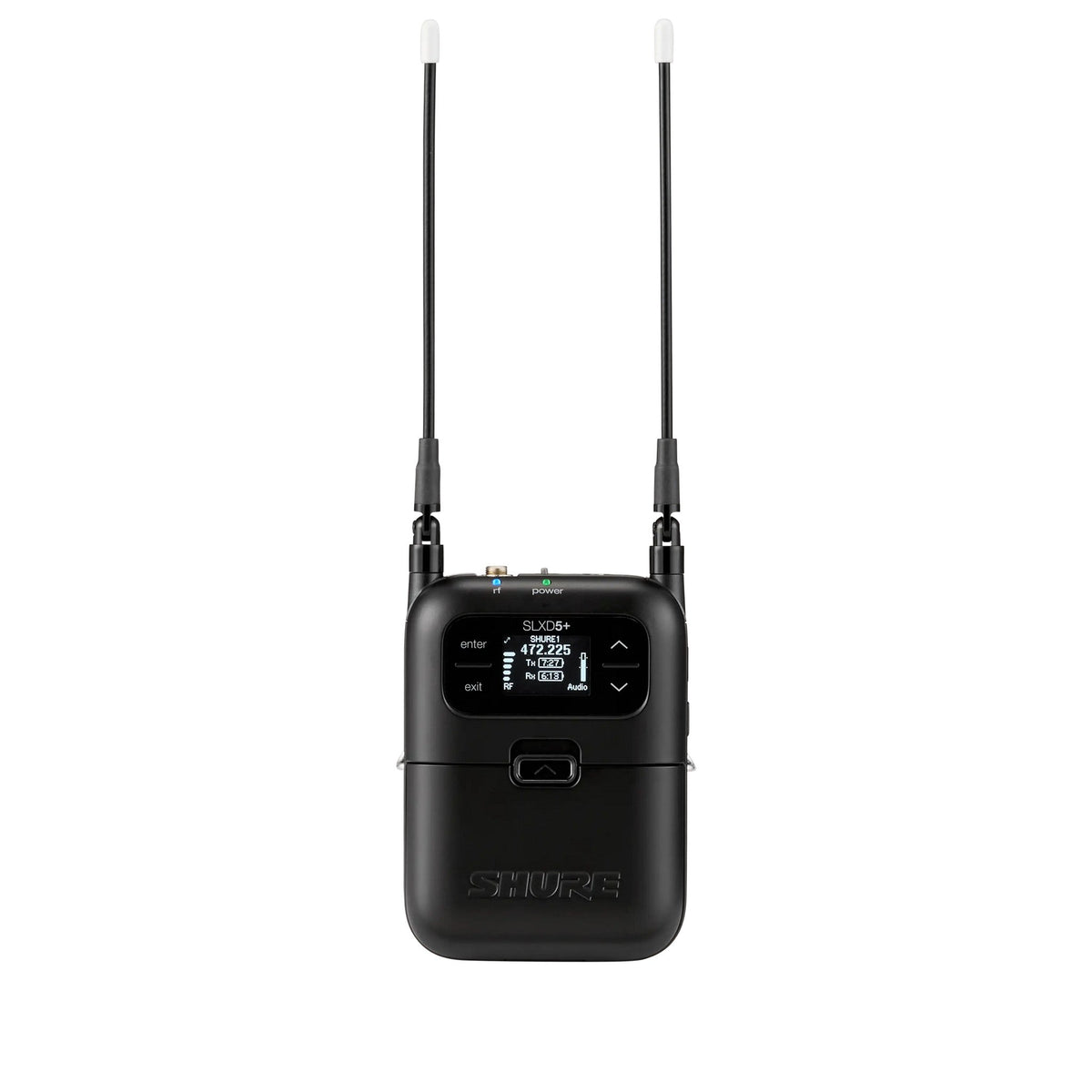 Shure SLXD5+TA TAA Compliant Digital Camera-Mount Wireless Receiver, G57 470-608 MHz