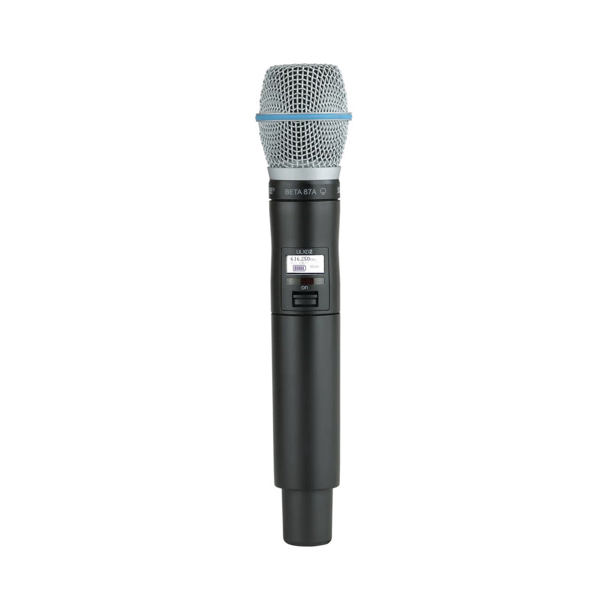 Shure ULXD2/B87A Digital Handheld Transmitter with Beta 87A Capsule G57 Band (470-608 MHz)