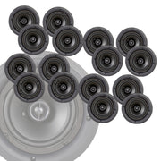 SoundTube CS-6R 6.5-Inch 2-Way In-Ceiling Speaker Single Unit or Master Pack - 16 Units