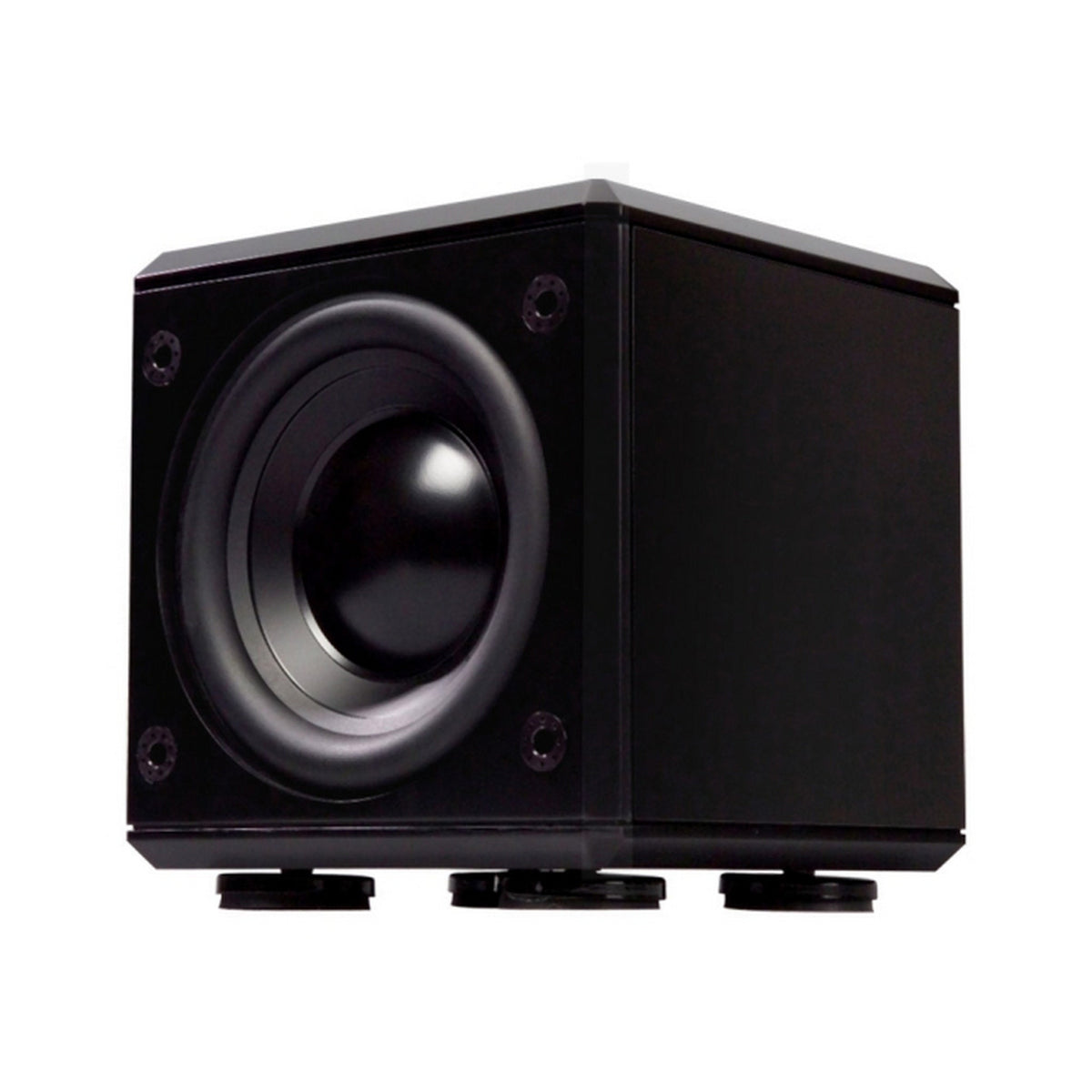 SoundTube SW3 12-Inch Compact Subwoofer, Black Gloss Finish