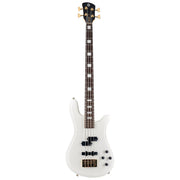 Spector NS Icon Bolt On Electric Bass Guitar - White Gloss / 4-String