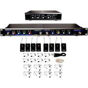 VocoPro 8-Channel Digital UHF Wireless Vocal Headset Mic System