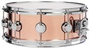 Drum Workshop DRVP5514SPC Copper Snare Polished, Chrome Hardware