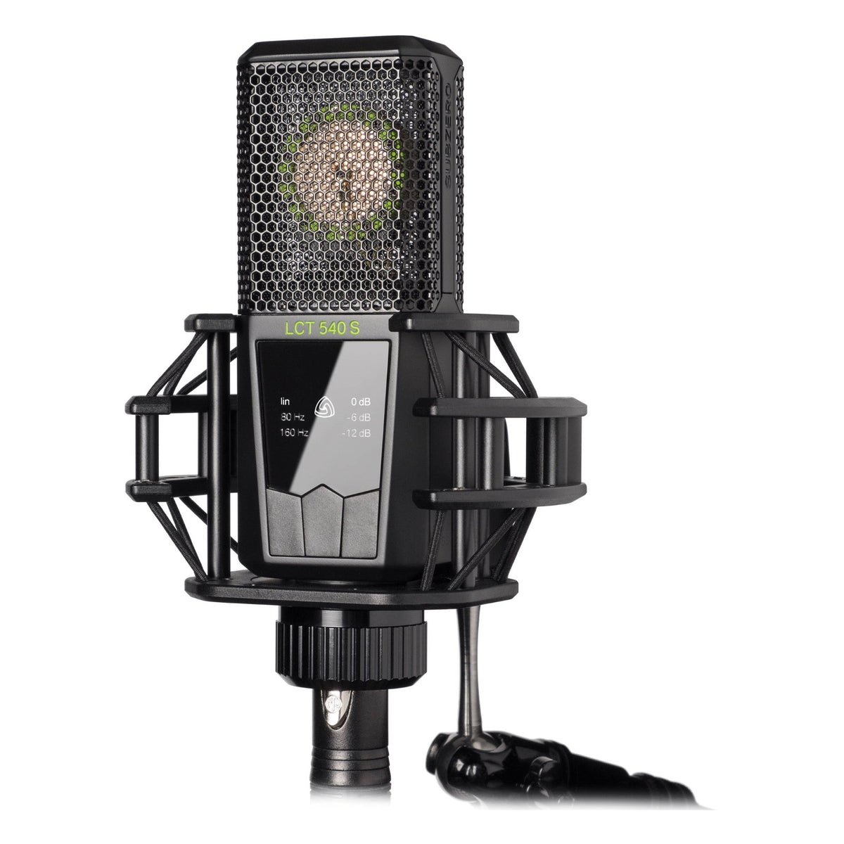 LEWITT LCT 540 S Large-Diaphragm Studio Condenser Microphone - Ultra low self-noise - Ideal for extreme processing - Low-cut filter and attenuation - Military spec transport case included