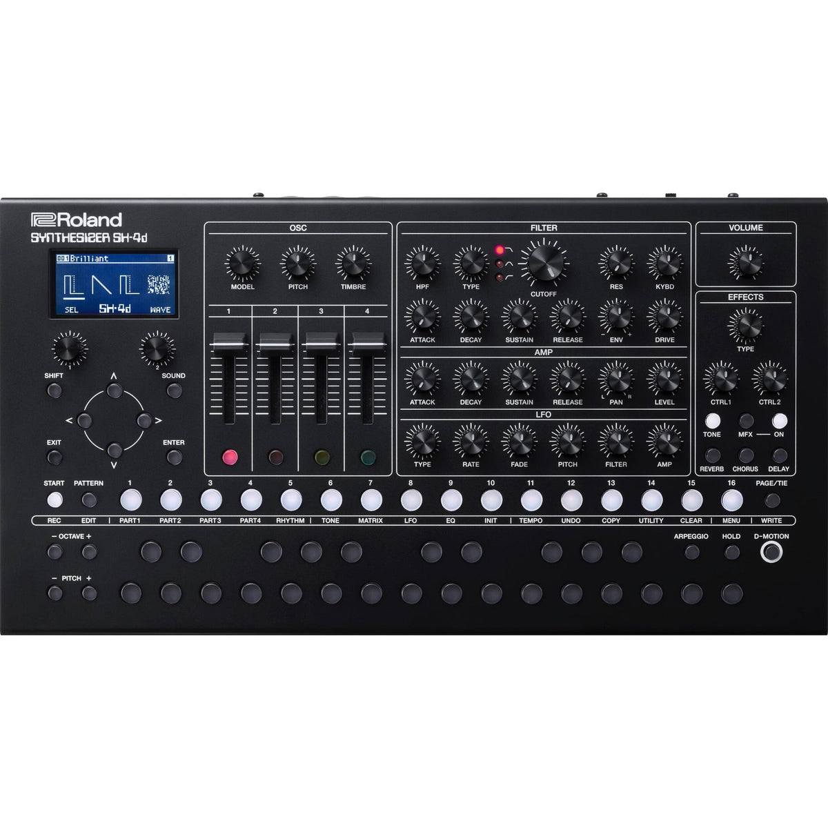 Roland SH-4d Digital Desktop Synthesizer