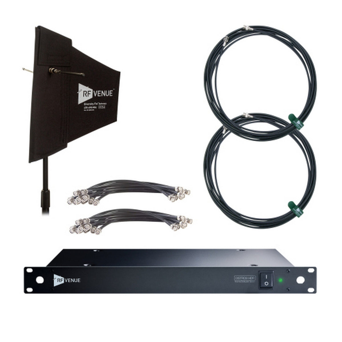 RF Venue DFIND9 9-Channel Antenna Distribution System (Equivalent to formerly known item "Audio-Technica DFIND9 9-Channel Antenna Distribution System")