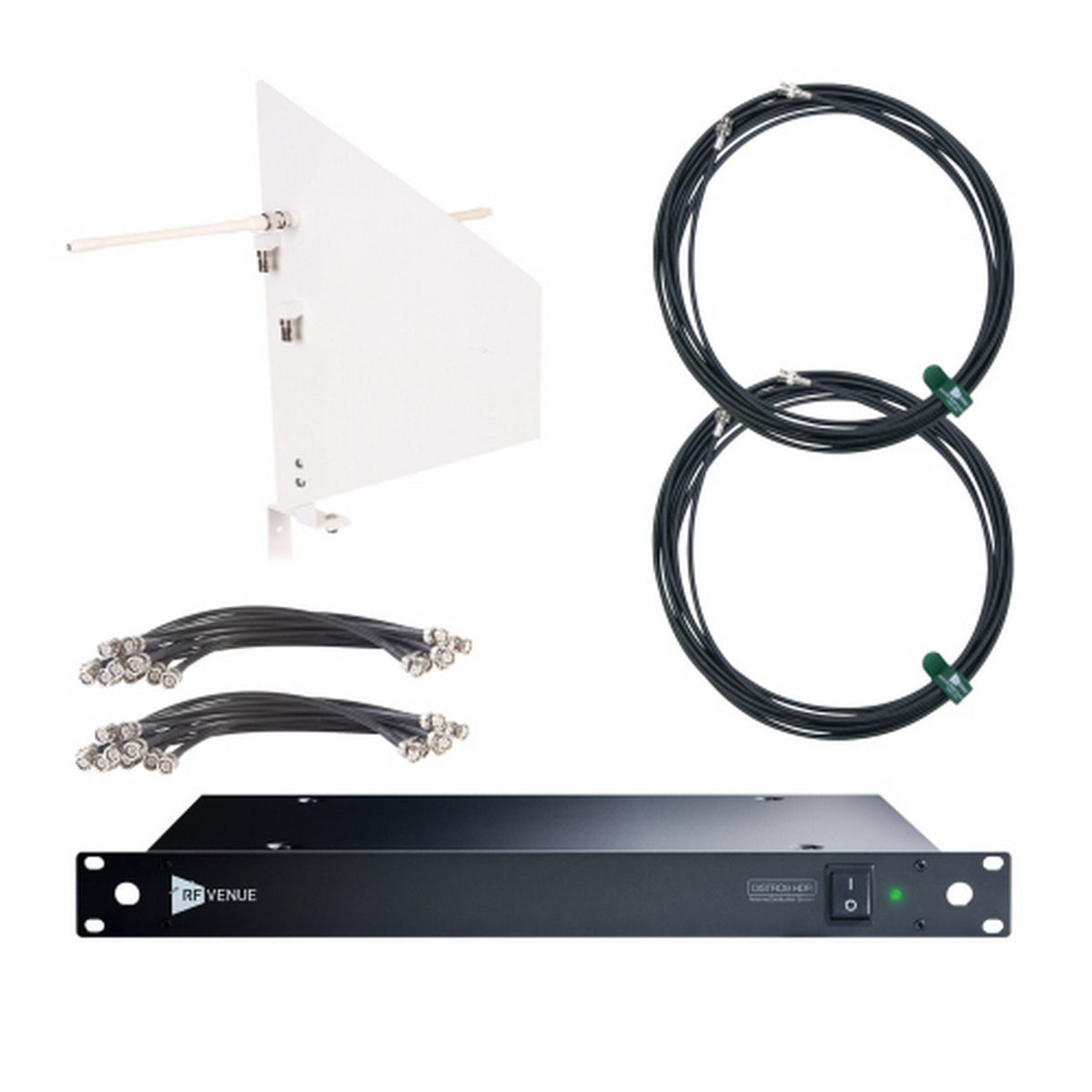 RF Venue DFINWD9 9-Channel Antenna Distribution System (Equivalent to formerly known item "Audio-Technica DFINWD9 9-Channel Antenna Distribution System")