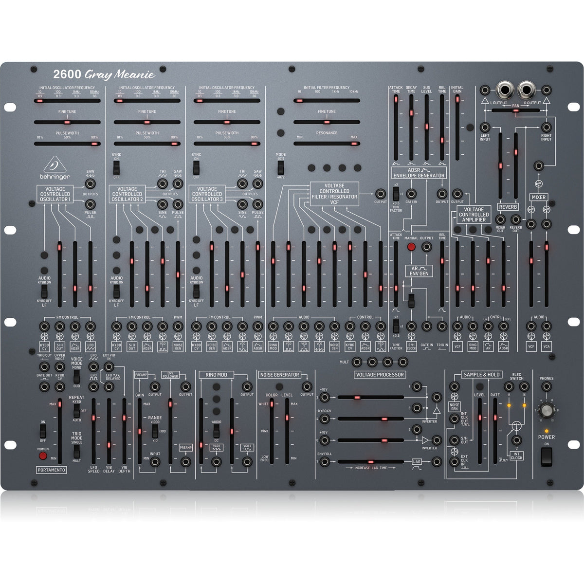 Behringer 2600 Gray Meanie Semi Modular Analog Synthesizer