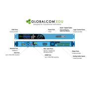 AtlasIED IP116-EDU-CS Announcement Control System with 16 CobraNet Simultaneous Audio Streams