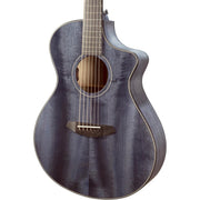 Breedlove Oregon Concert Thinline CE Acoustic Electric Guitar, Stormy Night Gloss Finish