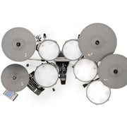 EFNOTE 3X Acoustic Designed Electronic Drum Set, Black Oak Wrap Finish