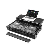 Odyssey FZGSDDJFLX10W1BL Black Label Glide Style Flight Case for Pioneer DJ DDJ-FLX10
