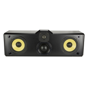 SoundTube C1-BG Three-Way Center Channel Speaker, Black Gloss Finish