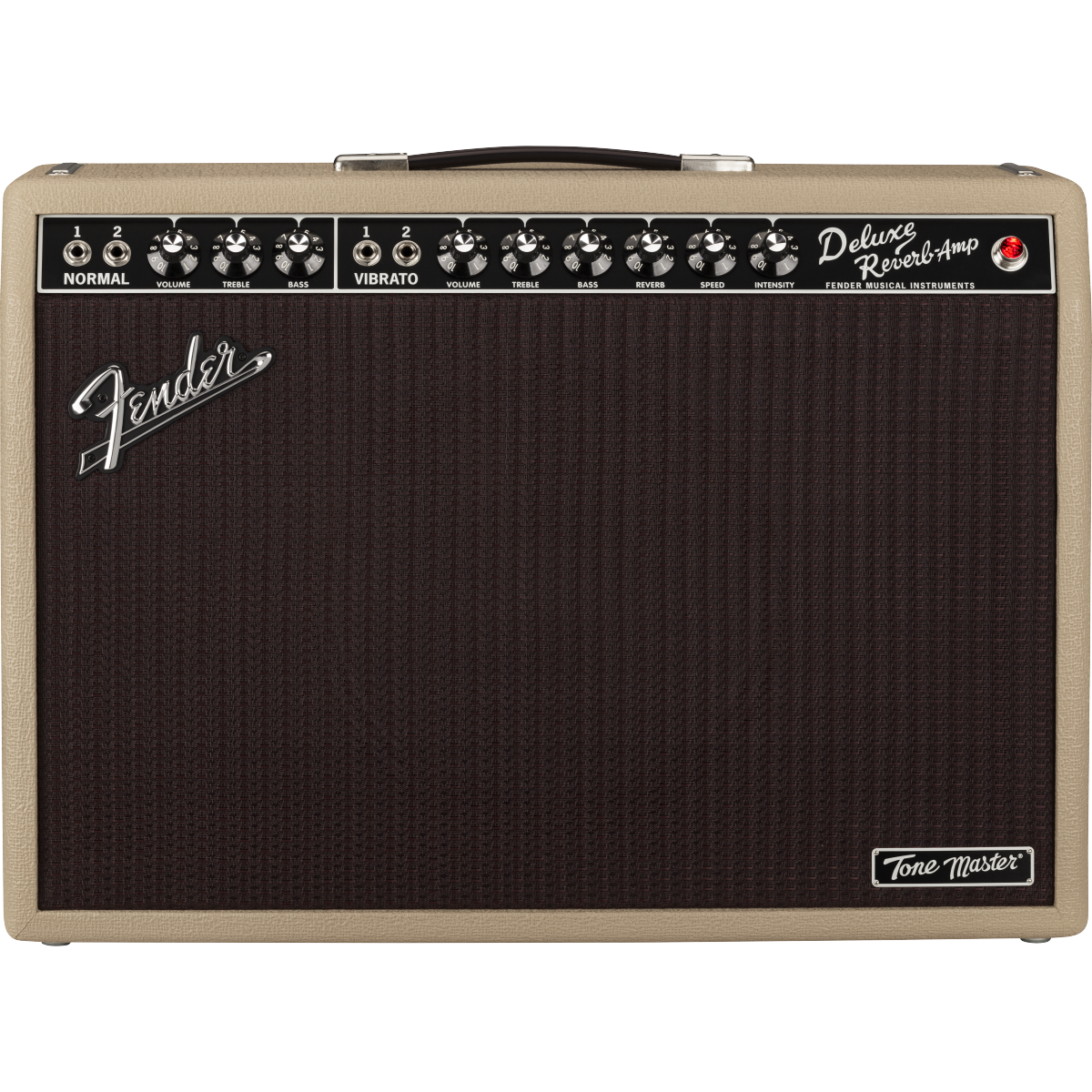 Fender Tonemaster Deluxe Reverb Combo Amplifier in Blonde