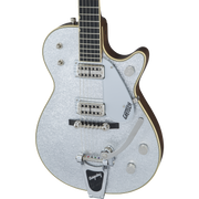 Gretsch G6129T-59 Vintage Select ’59 Silver Jet™ Electric Guitar w/ Bigsby®, TV Jones®, Silver Sparkle