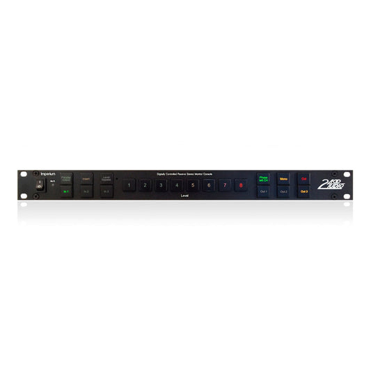 2400 Audio Imperium 1U Monitor Control Unit - Tie Fighter Black