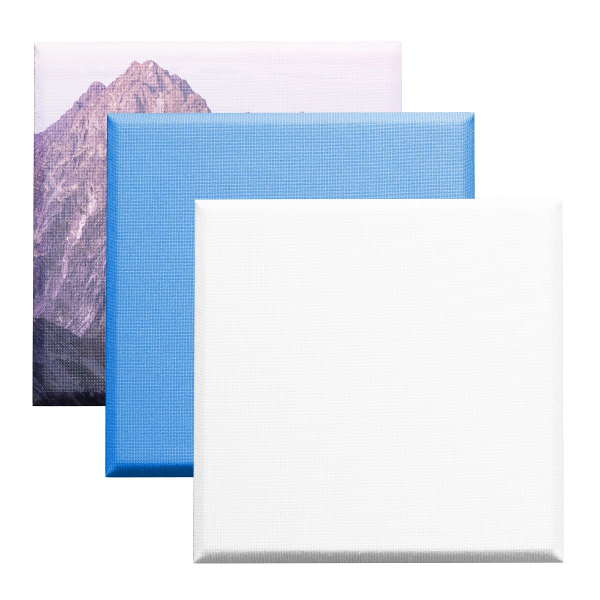 Primacoustic 2" Control Cube Paintable Panel - Square Edge - White - 6 Set