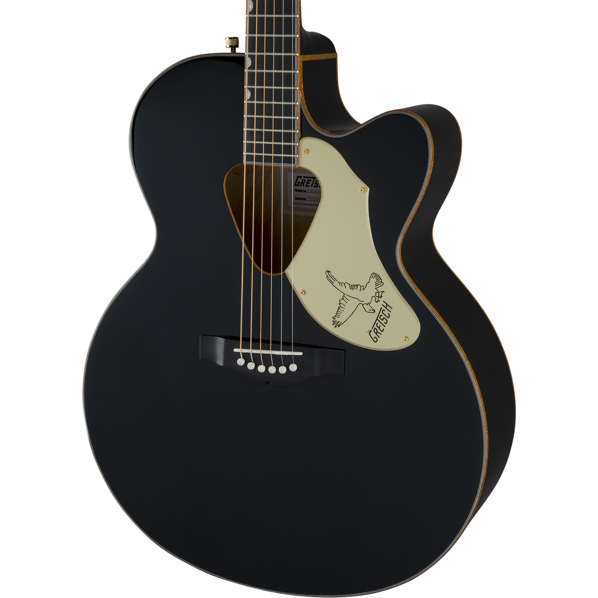 Gretsch G5022CBFE Rancher™ Falcon™ Jumbo Cutaway Acoustic Electric Guitar, Black