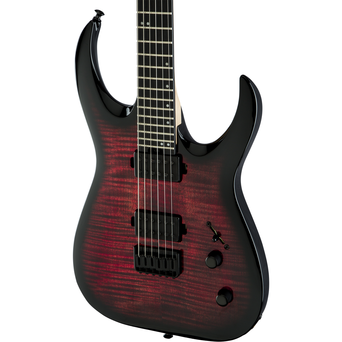 Jackson Pro Series Signature Misha Mansoor Juggernaut HT6FM Electric Guitar, Scarlet Burst
