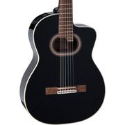 Takamine G Series GC6CE-BLK Classical Acoustic Guitar, Black