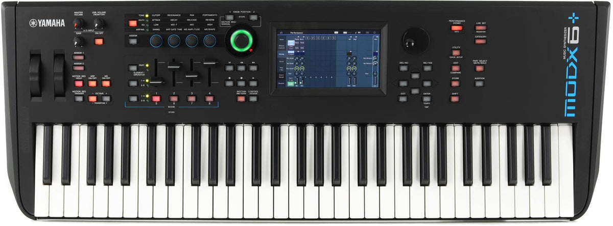 Yamaha MODX6+ 61-Key Midrange Keyboard Synthesizer (Used)