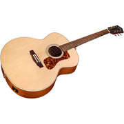 Guild F-240E Jumbo Body Westerly Acoustic Electric Guitar, Natural