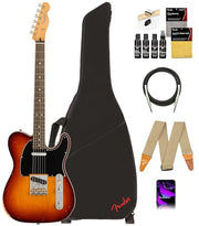 Fender Jason Isbell Custom Telecaster - 3-Color Chocolate Burst w/ Guitar Cleaning Kit