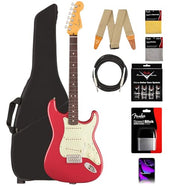 Fender American Professional Classic Stratocaster - Faded Dakota Red w/ Cleaning Kit