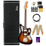Fender Kurt Cobain Jaguar - 3-Color Sunburst w/ Guitar Cleaning Kit