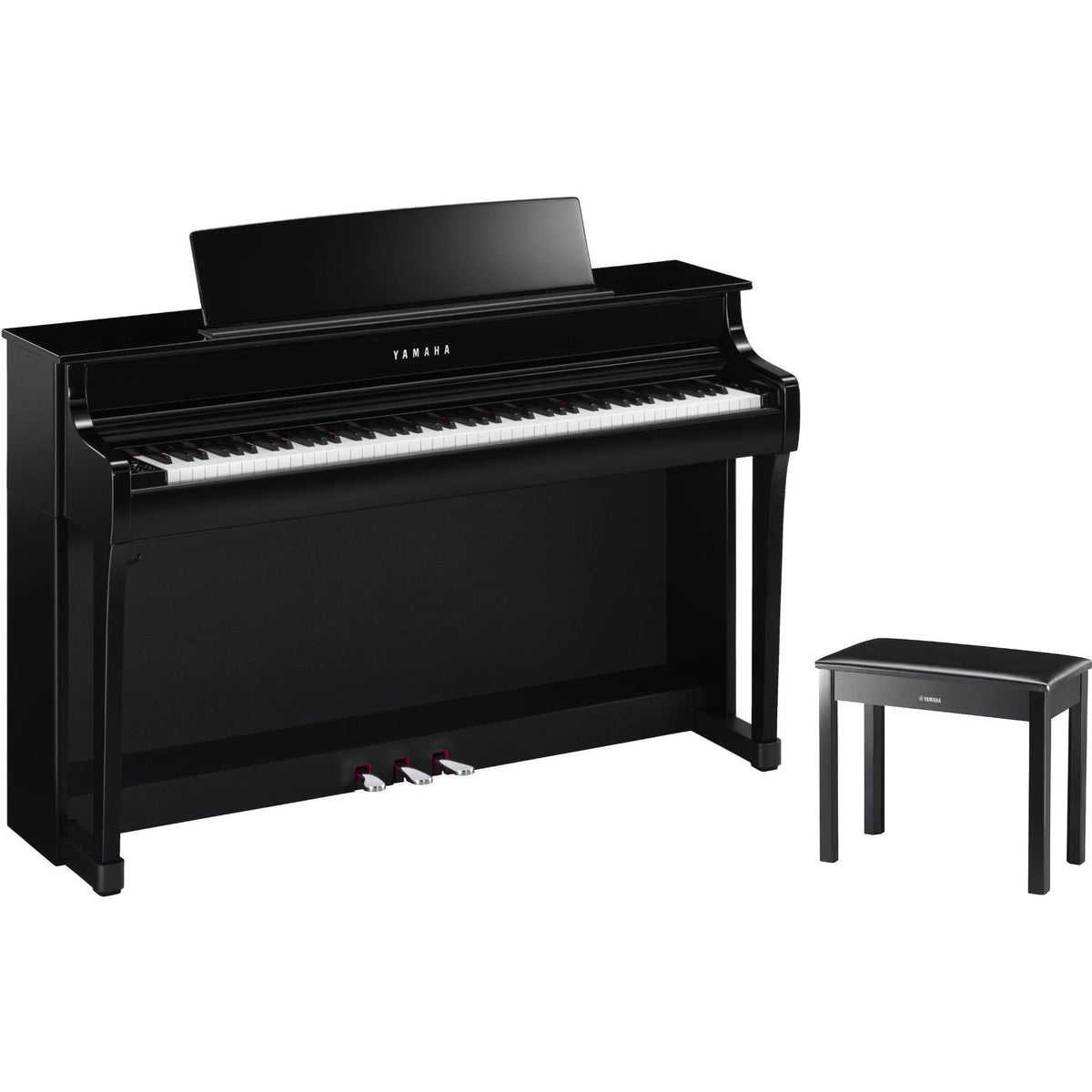 Yamaha CLP-845 Clavinova 88-Key Digital Piano Matte Black