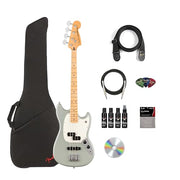 Fender Player II Mustang Bass PJ - Cactus Gray w/ Cleaning Kit